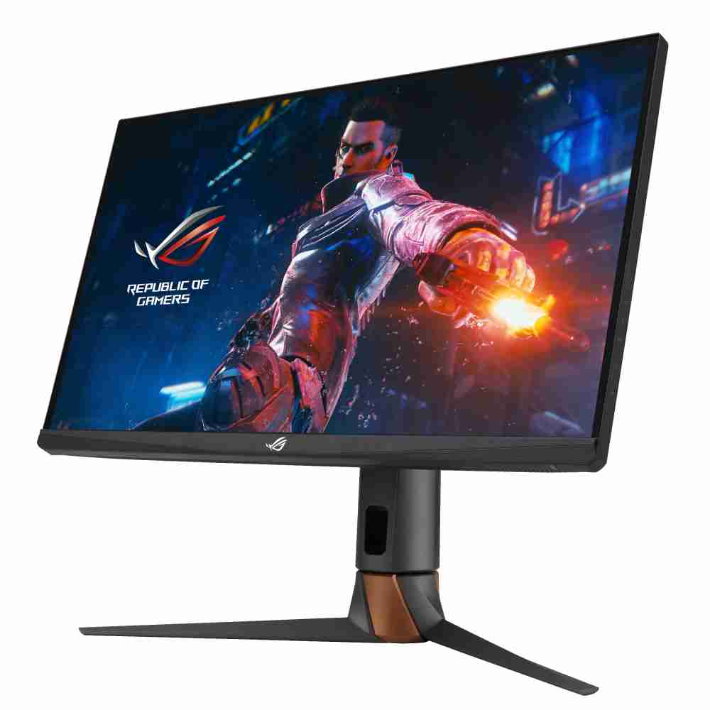 华硕ASUS ROG Swift 360Hz PG27AQN，，，，采用财神娱乐全新可支持ULMB2技术的高阶电竞显示器，，，，为电竞玩家打造突破以往的急速游戏体验。。。。（图片来源：ASUS提供）
